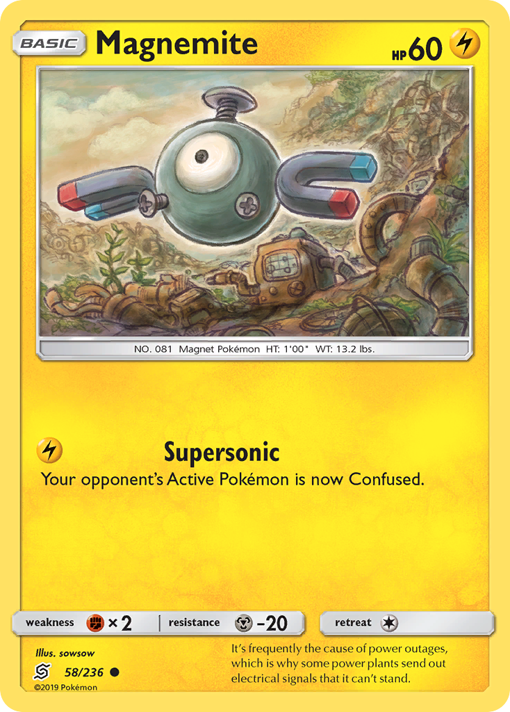 Magnemite card