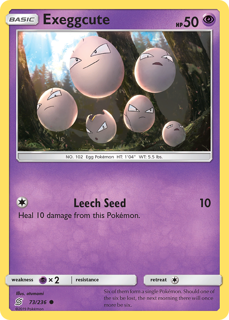 Exeggcute card