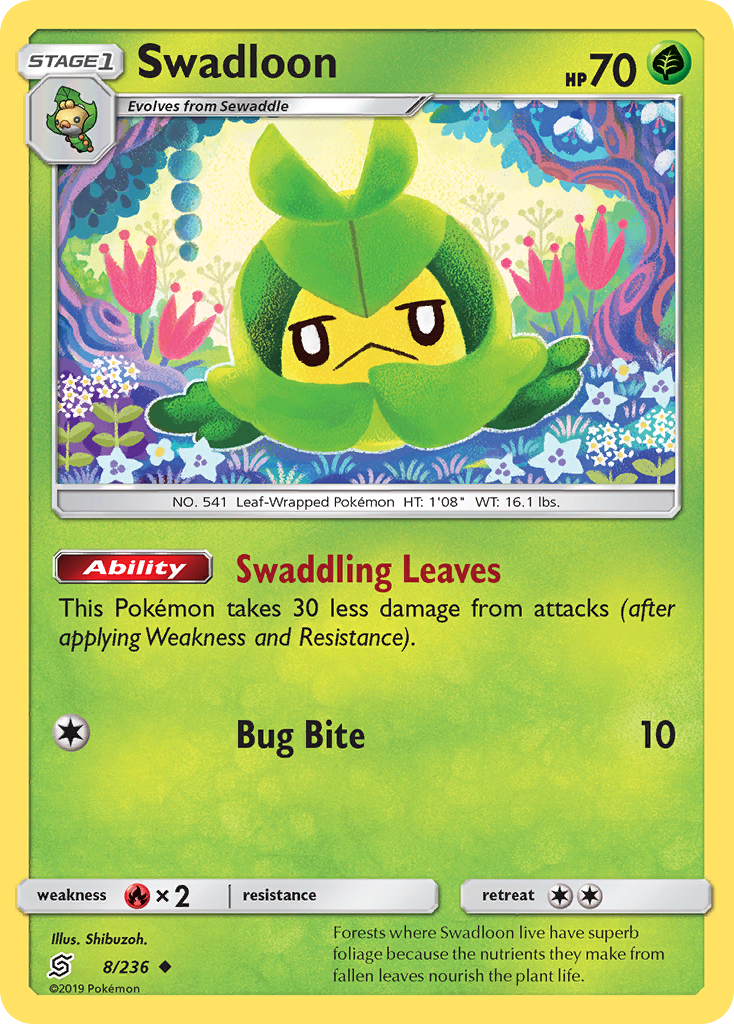 Swadloon card