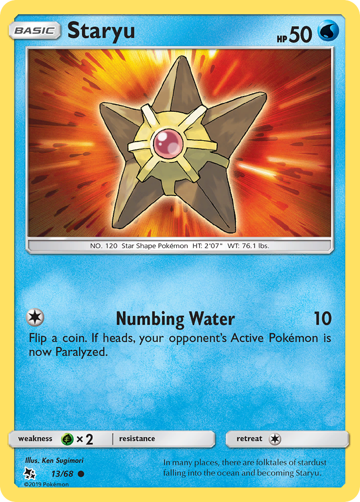 Staryu card