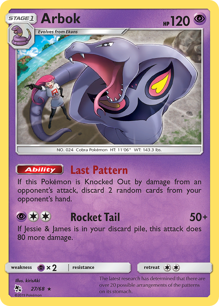 Arbok card