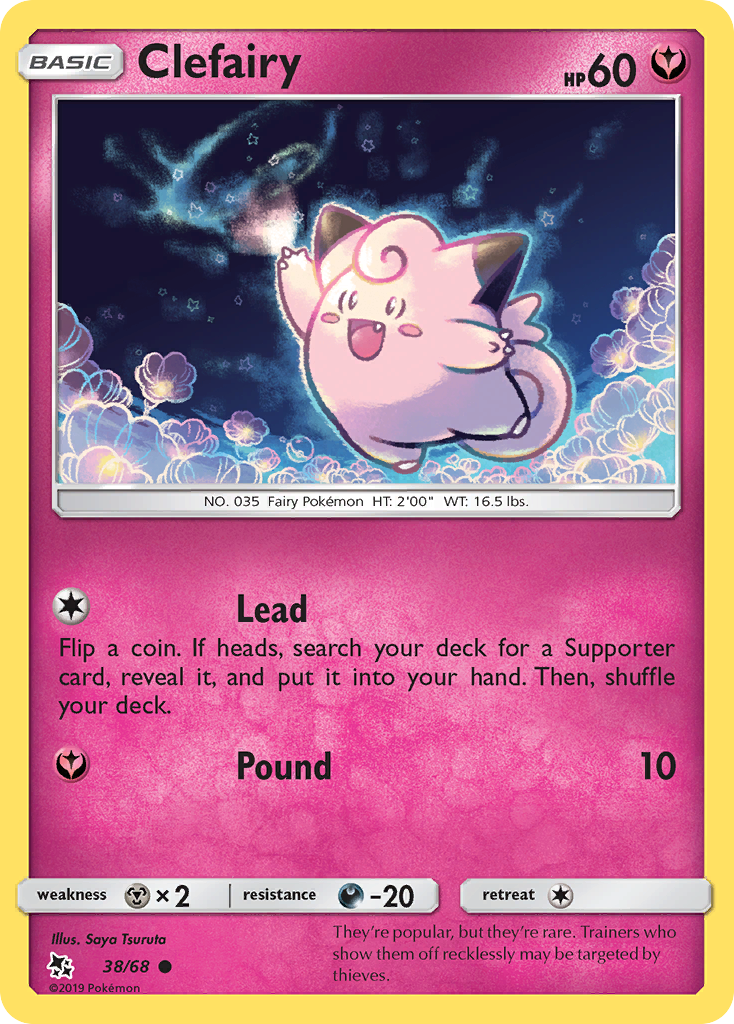 Clefairy card