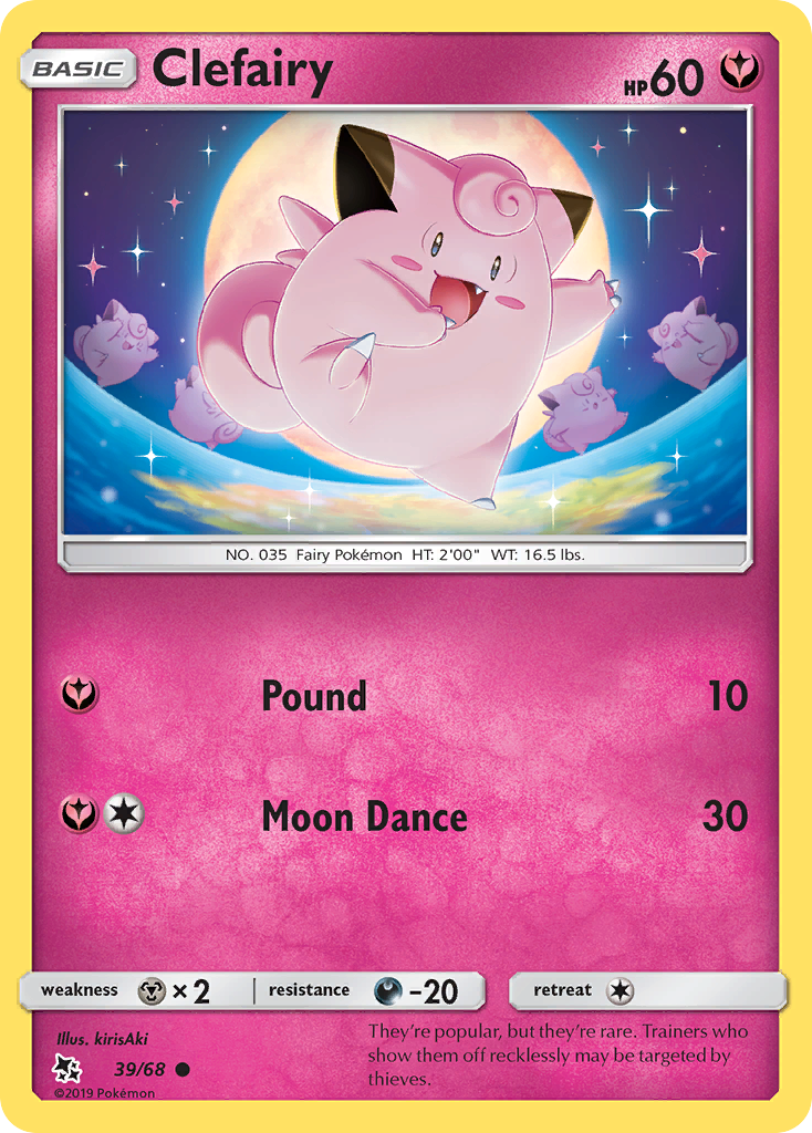 Clefairy card