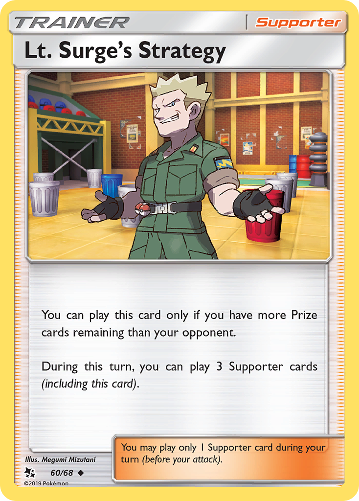 Lt. Surge's Strategy card