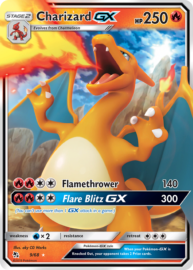 Charizard GX card