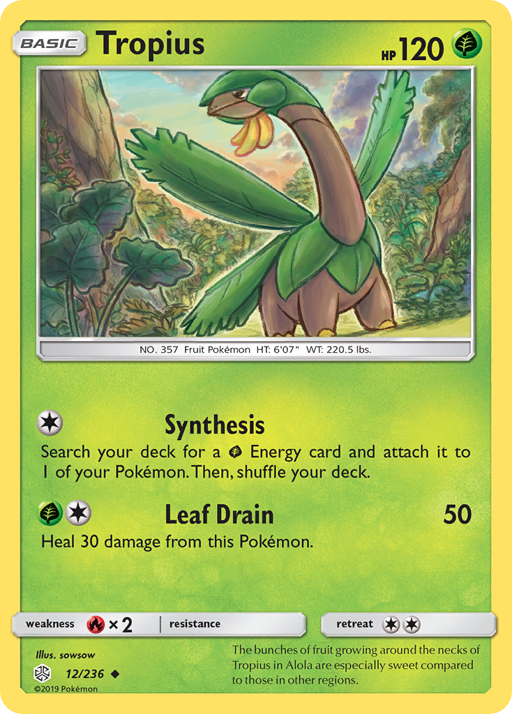 Tropius card