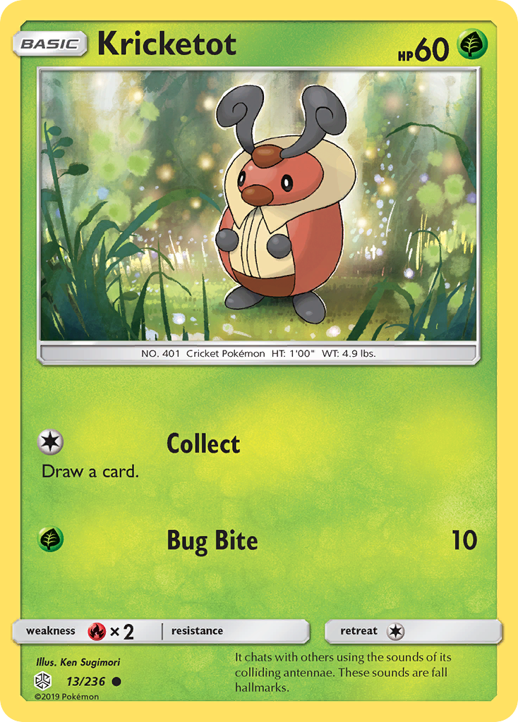 Kricketot card