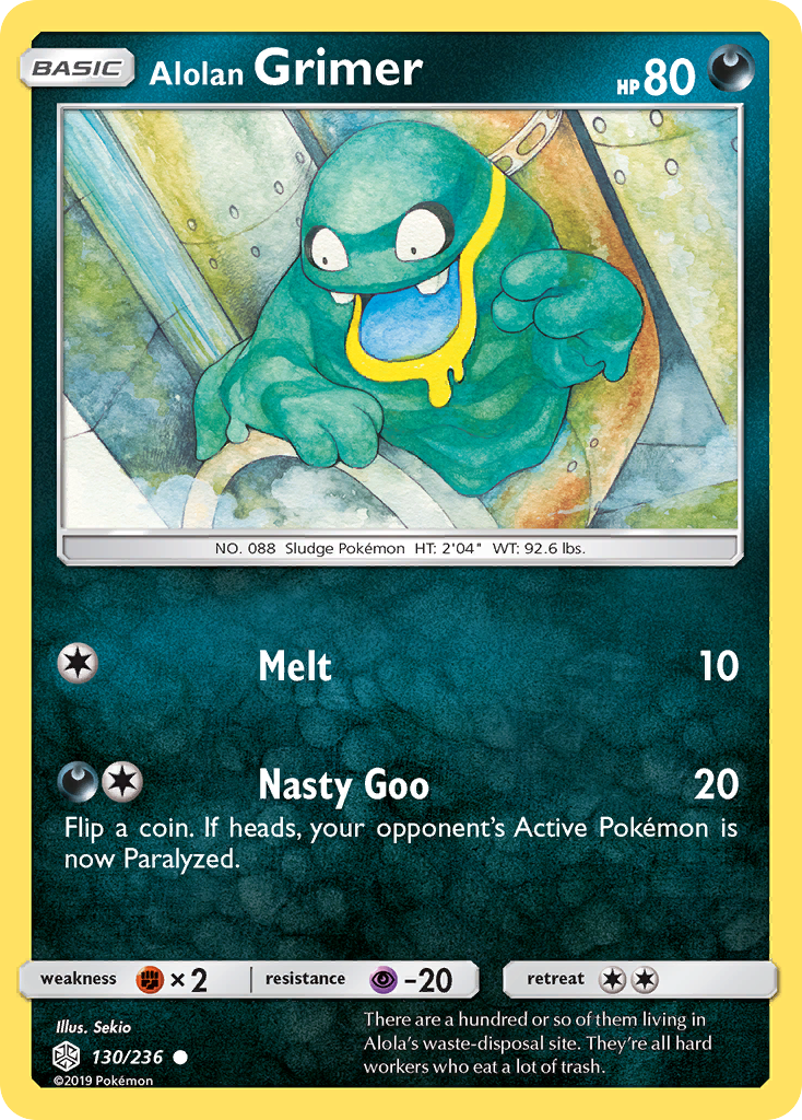 Alolan Grimer card