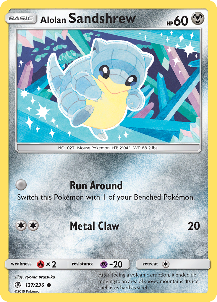 Alolan Sandshrew card