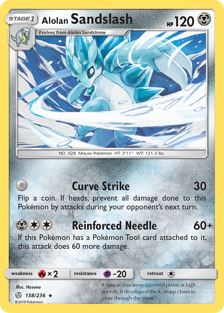 Alolan Sandslash card