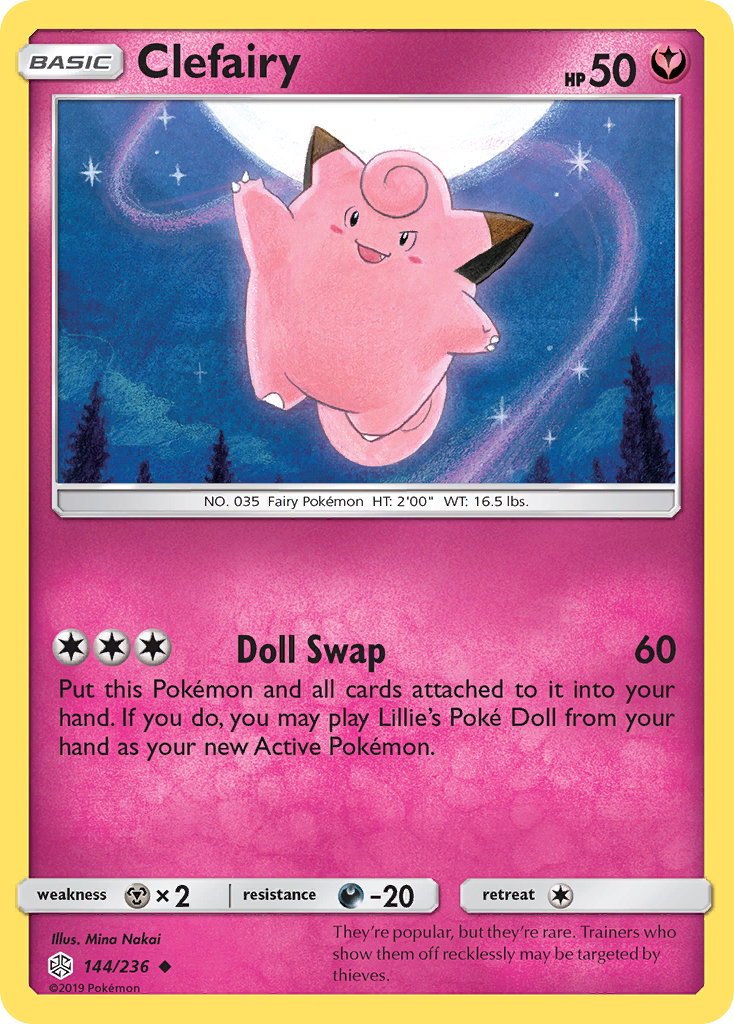 Clefairy card