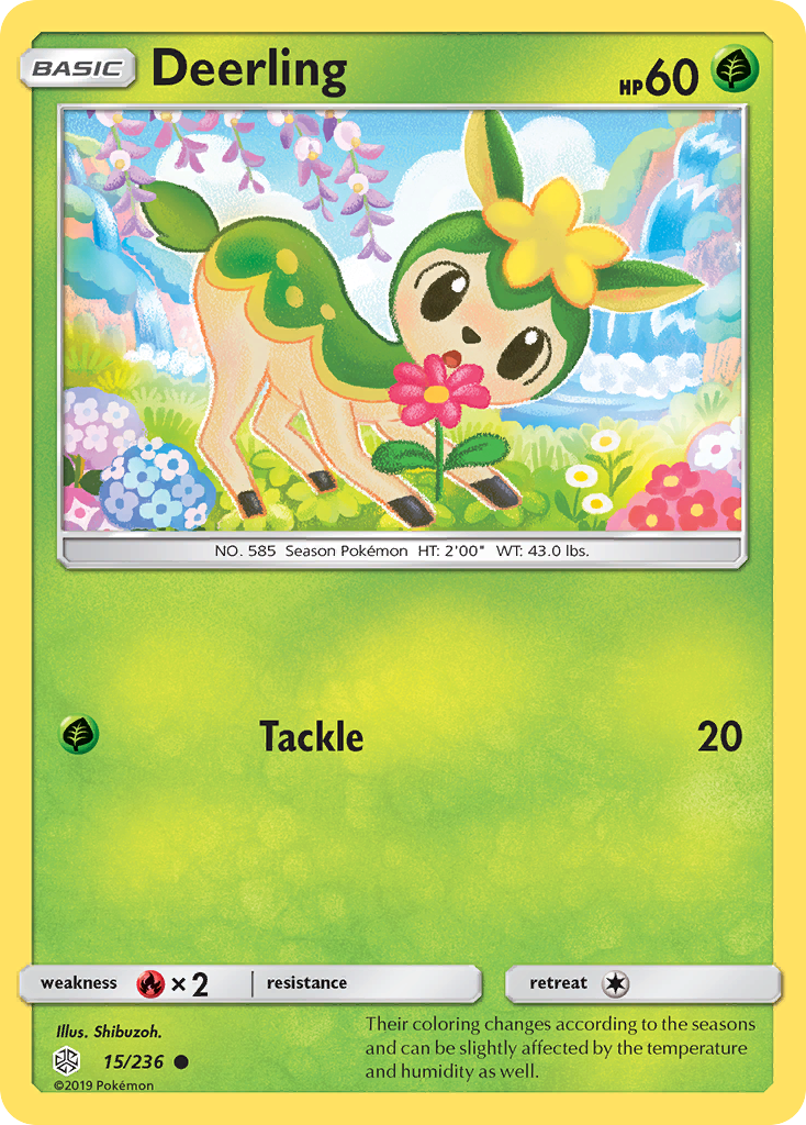 Deerling card