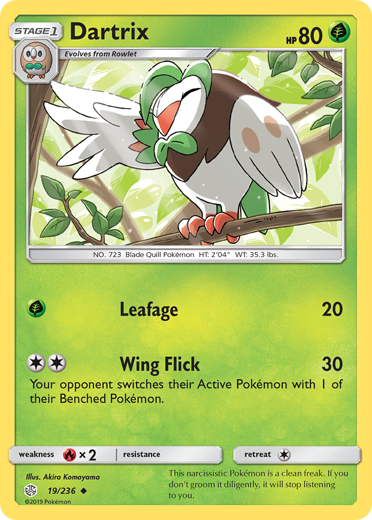 Dartrix card