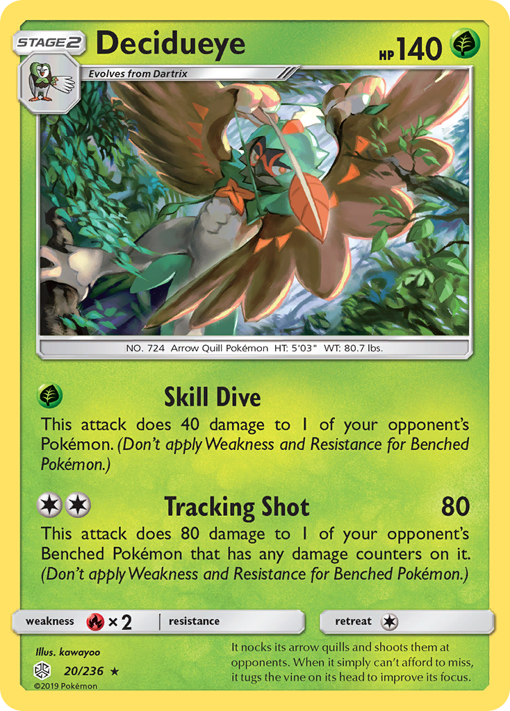 Decidueye card