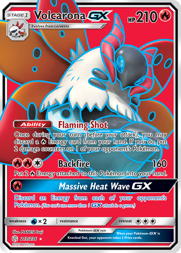 Volcarona GX card