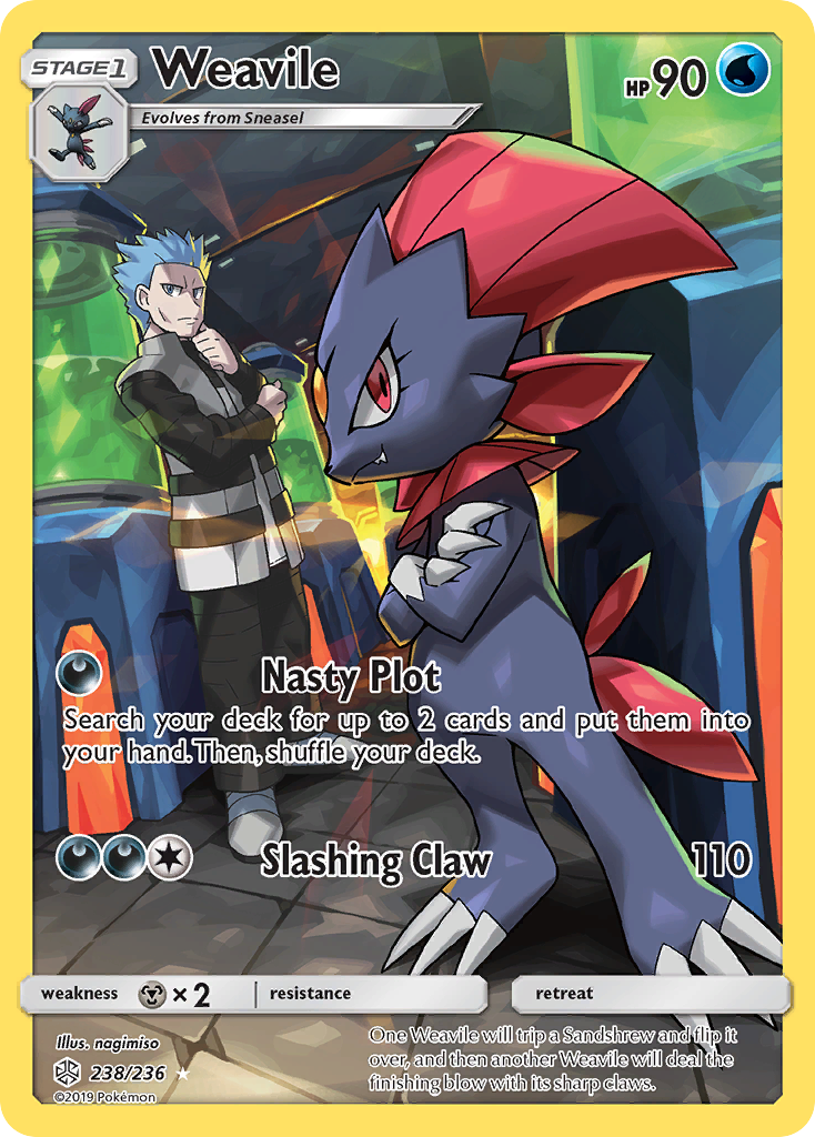 Weavile card