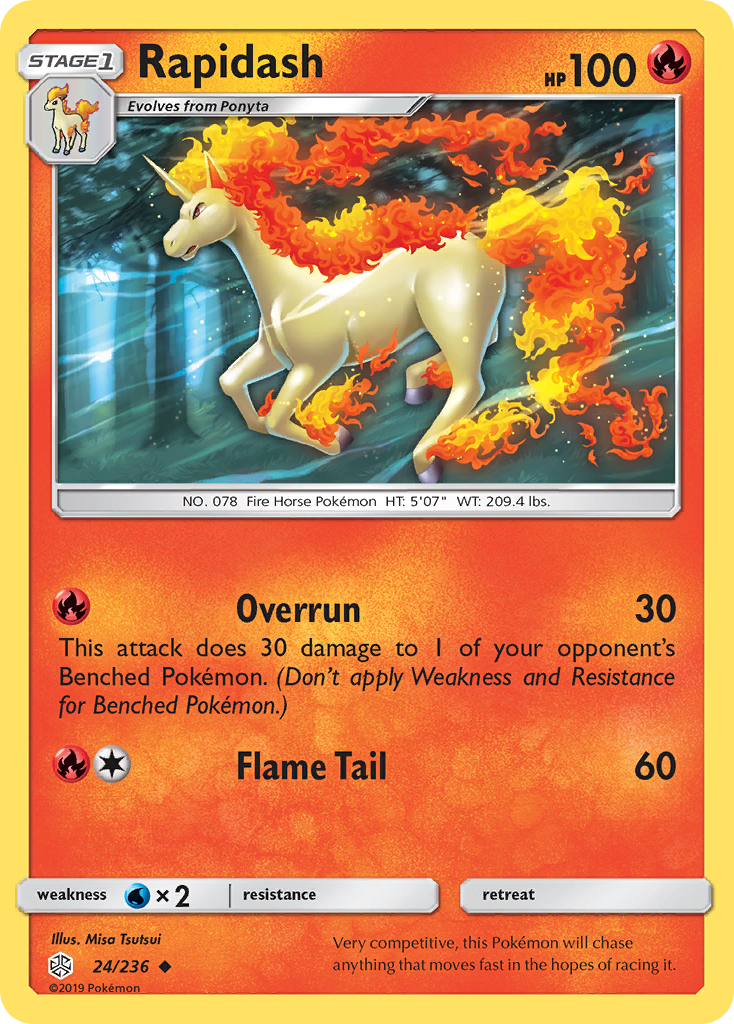 Rapidash card