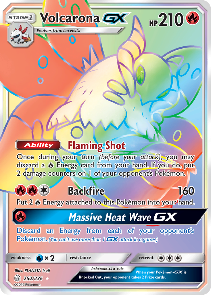 Volcarona GX card