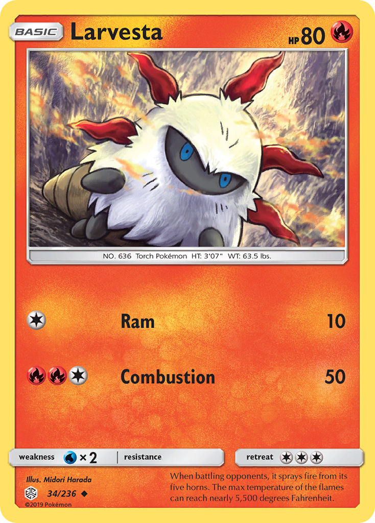 Larvesta card