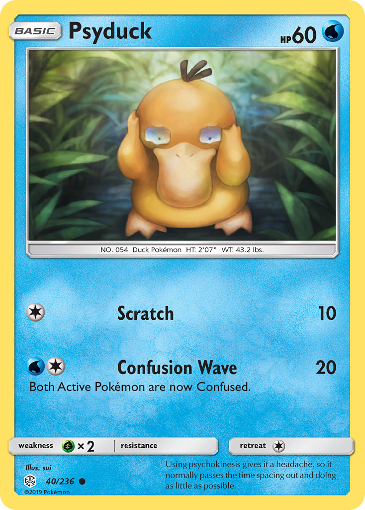 Psyduck card