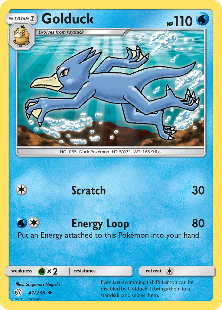 Golduck card