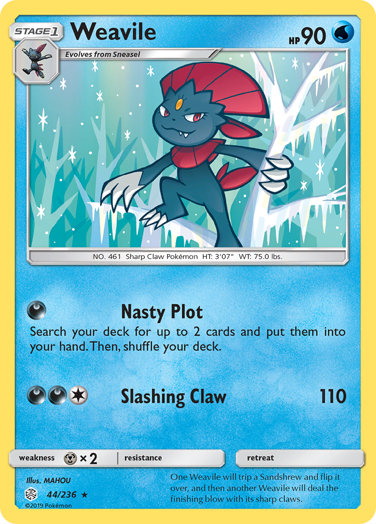 Weavile card