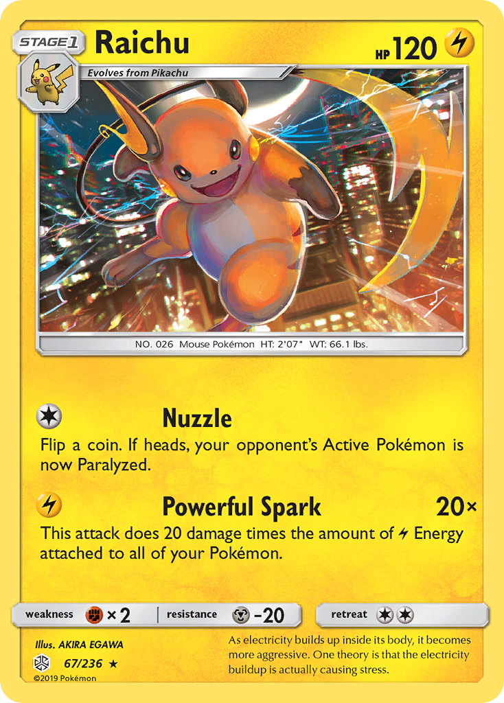 Raichu card