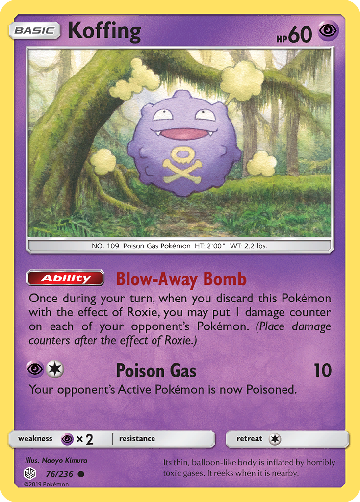 Koffing card