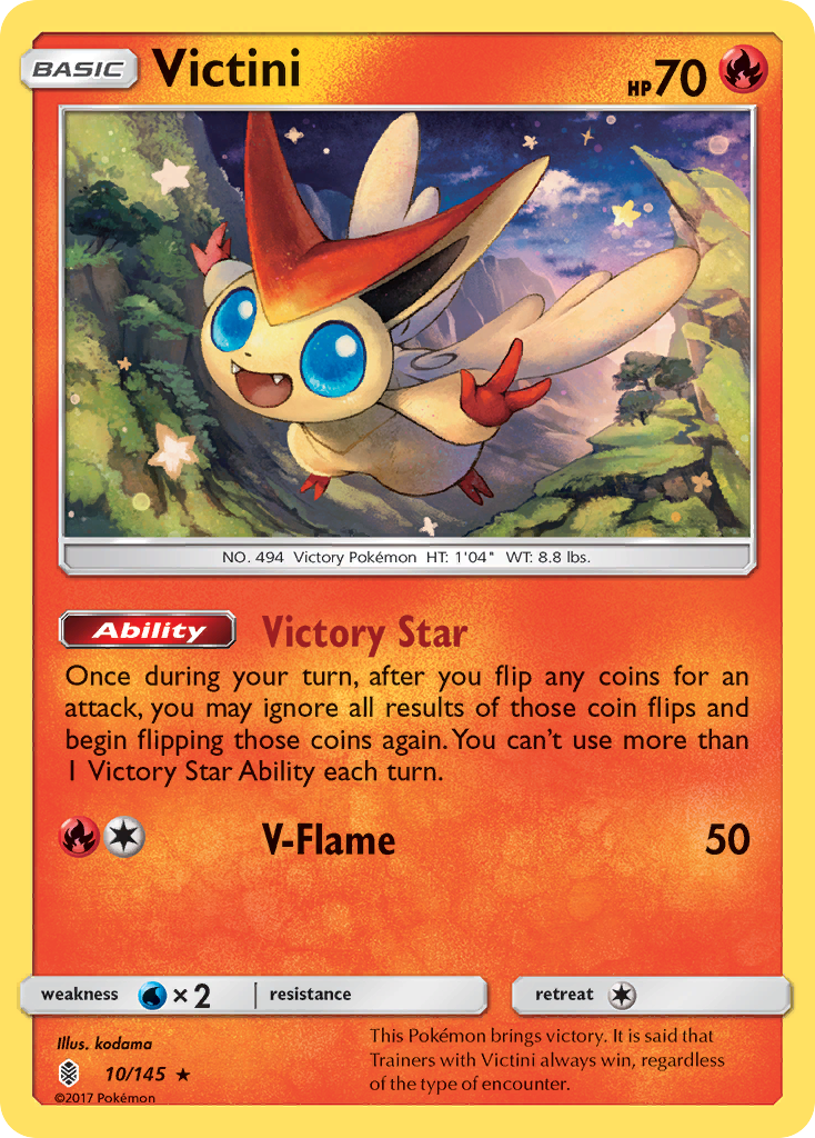 Victini card