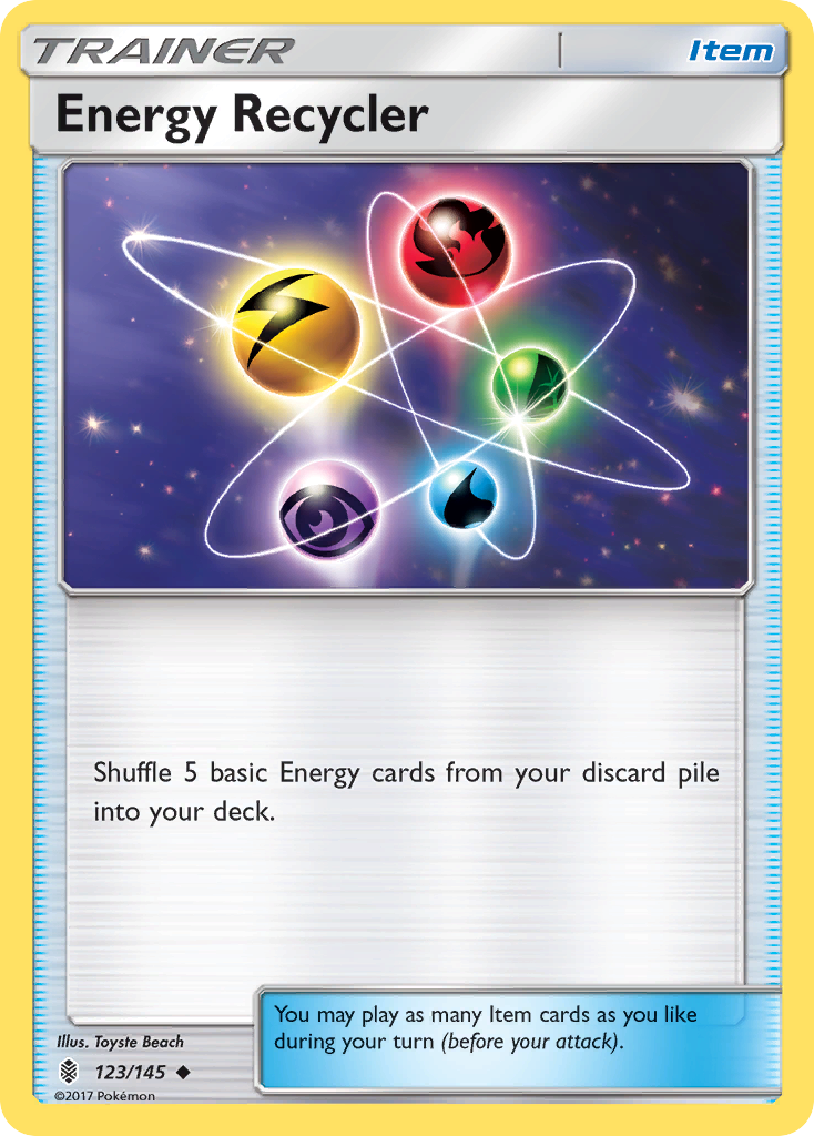 Energy Recycler card