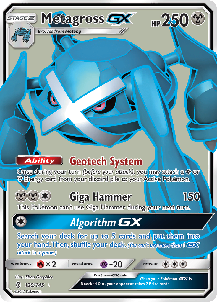 Metagross GX card