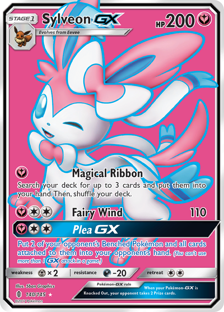 Sylveon GX card