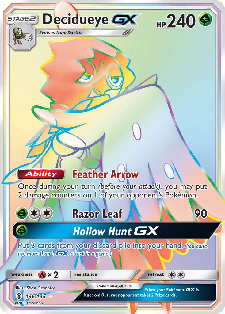 Decidueye GX card