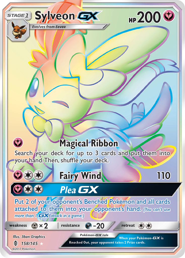 Sylveon GX card