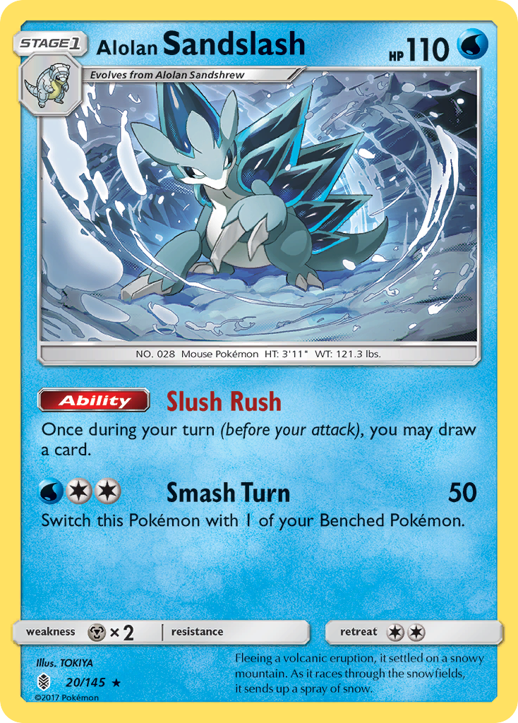 Alolan Sandslash card