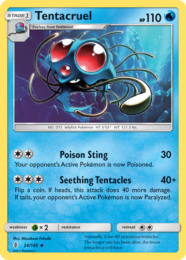 Tentacruel card