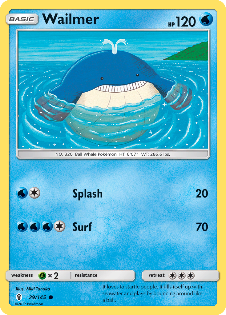 Wailmer card