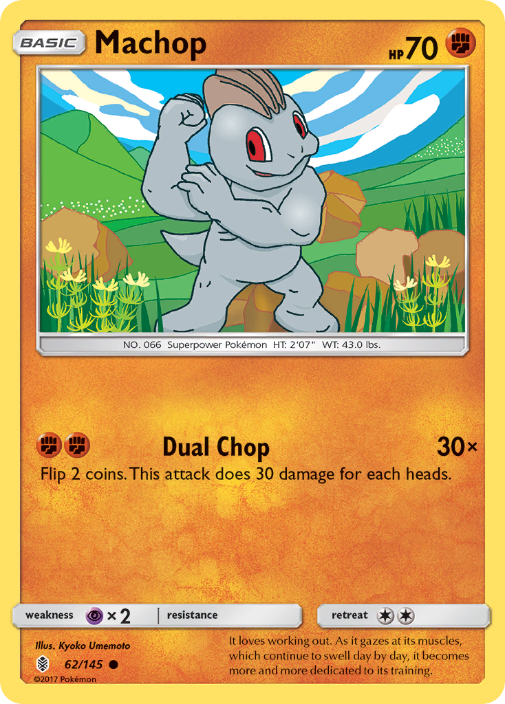 Machop card