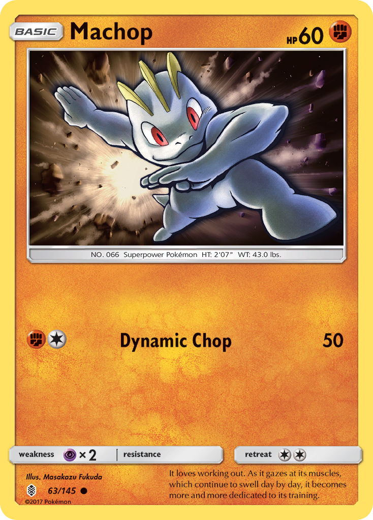 Machop card