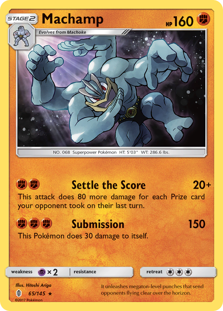 Machamp card