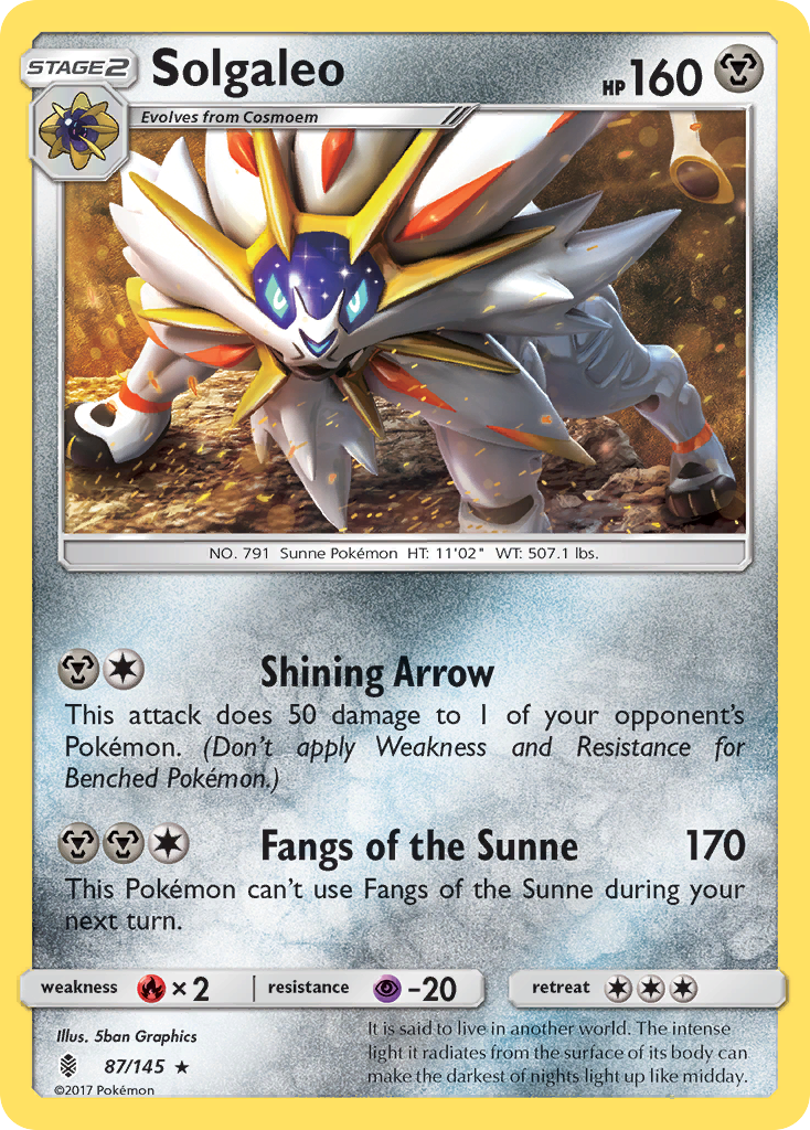 Solgaleo card