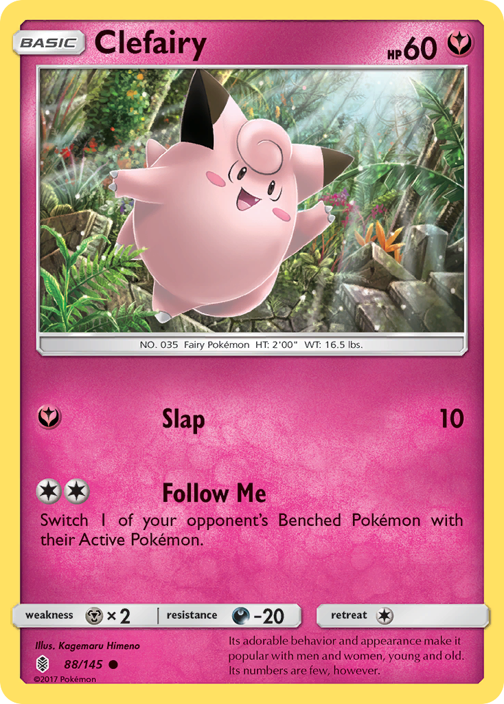 Clefairy card