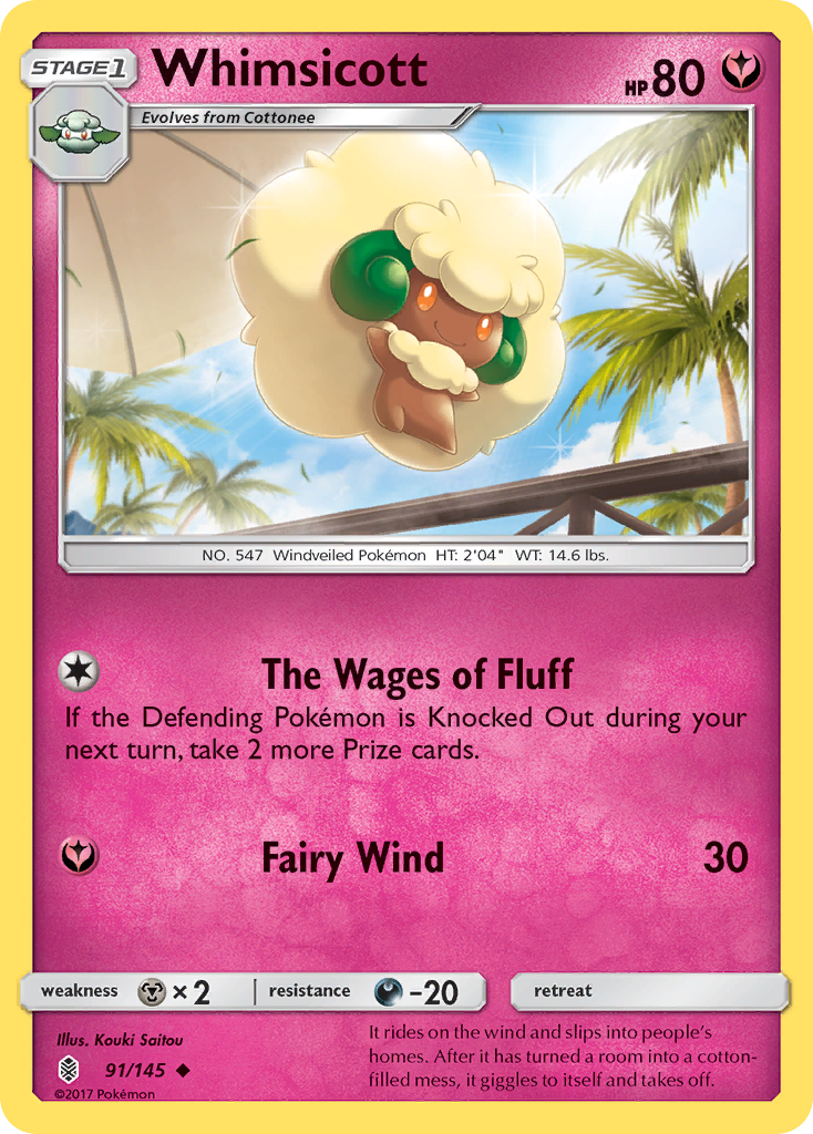 Whimsicott card