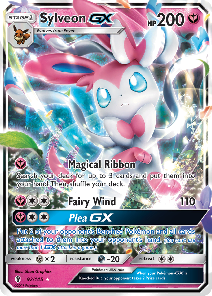 Sylveon GX card