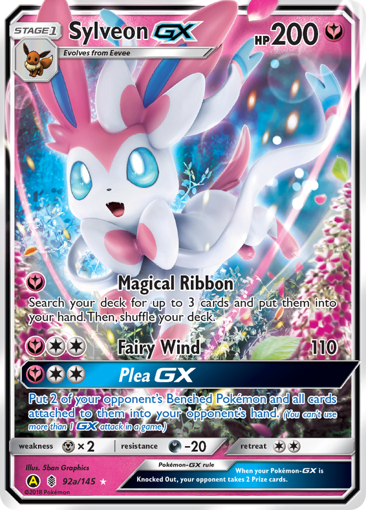 Sylveon GX card