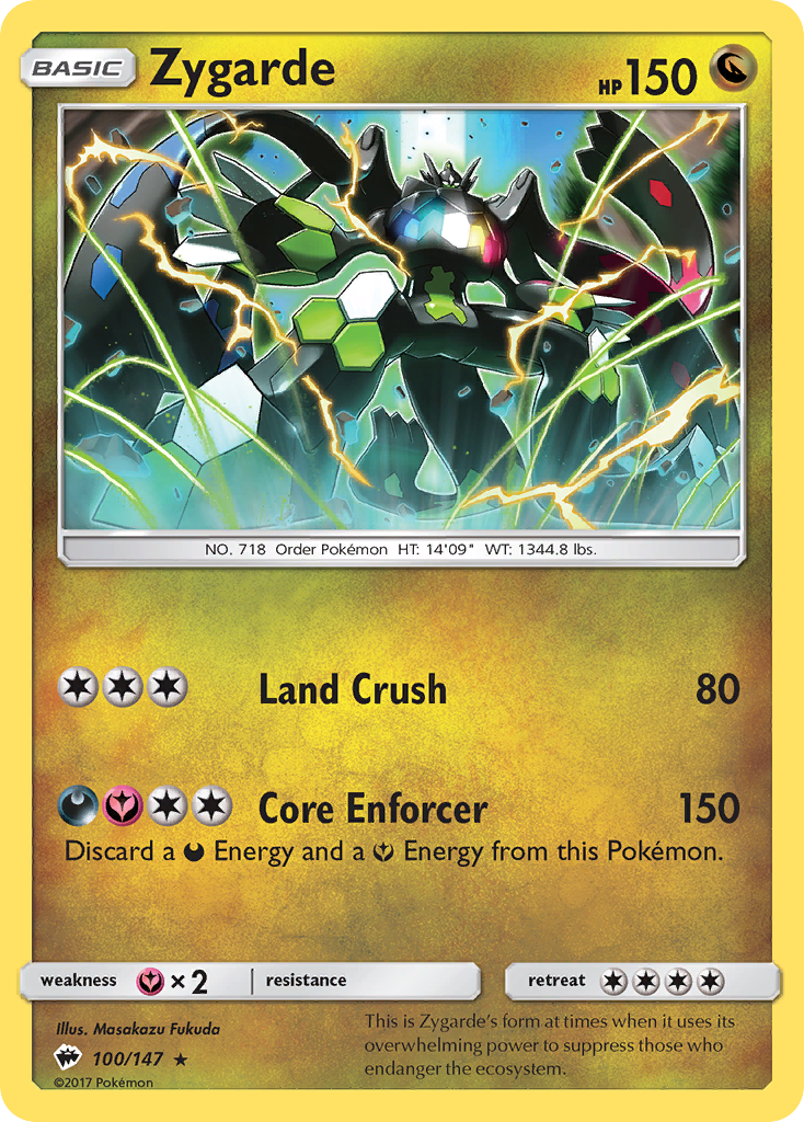 Zygarde card