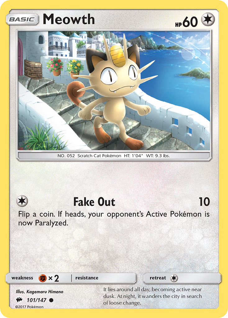 Meowth card