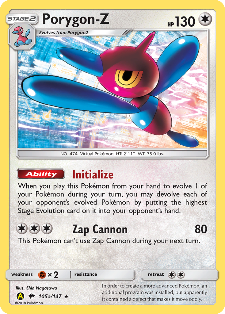 Porygon-Z card