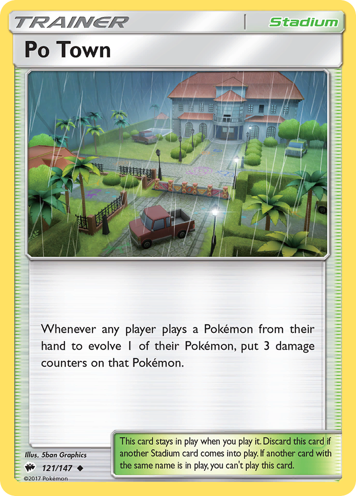 Po Town card