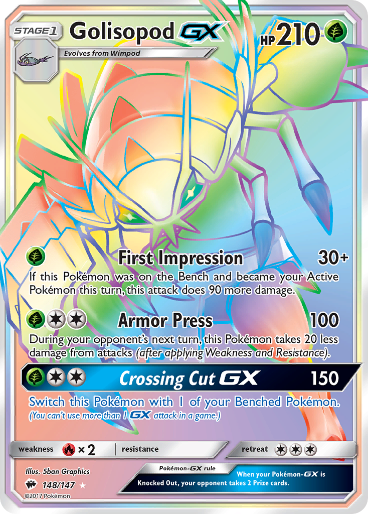 Golisopod GX card